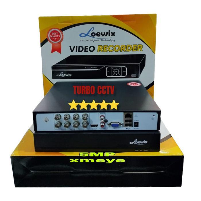 Loewix 5 Mp Dvr 8 Channel Lx-9508 8Ch Xmeye Full Channel 5Mp 6:1