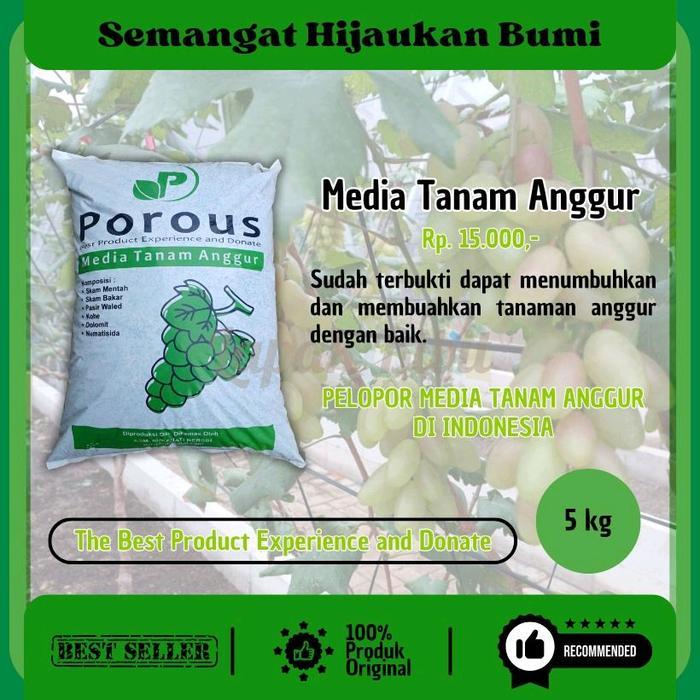 "New" Porous Media tanam anggur