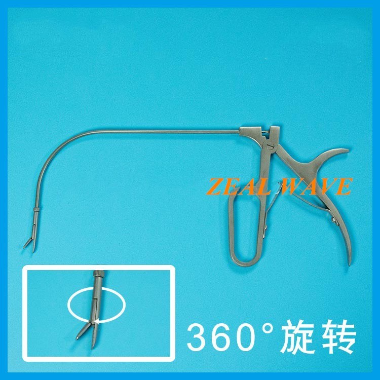Laryngology Instruments Indirect Laryngeal Forceps Fishbone Laryngeal Forceps Foreign Body Forceps