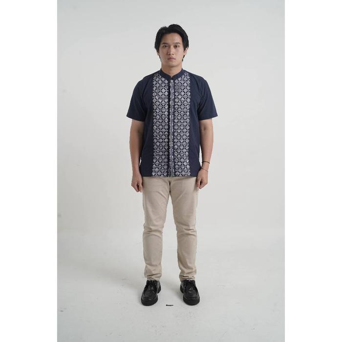 Platini Kemeja Koko Pria Lengan Pendek Katun 931390