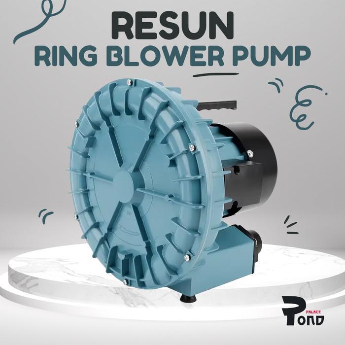 Aerator Kolam Koi Resun Gf 180W Air Pump Ring Jet Blower Turbo Pump