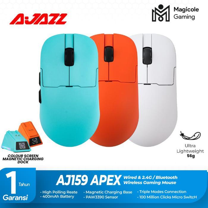 AJAZZ AJ159 APEX Wired & 2.4G / Bluetooth Wireless Gaming Mouse