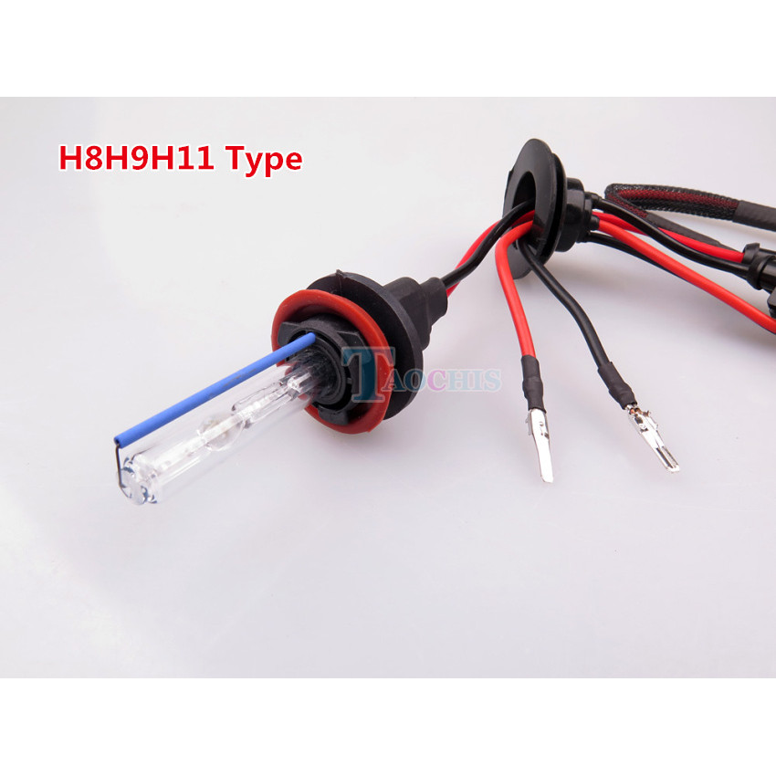 Taochis AC 12V 35W Car HID Xenon Bulbs H8 H9 H11 3000K 4300k 6000k 8000k Replacement Auto Headlight
