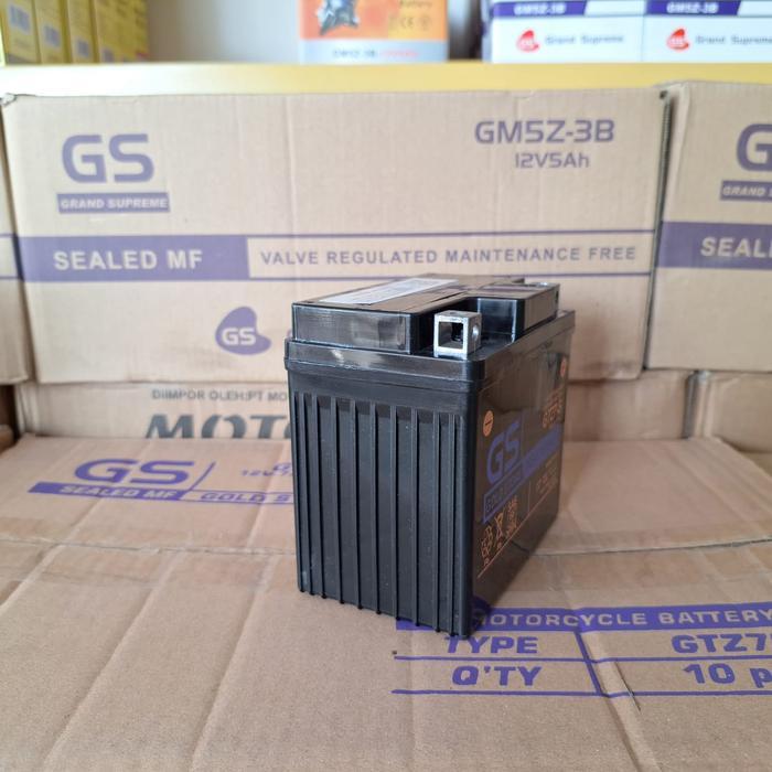 Aki Motor Satria FU, Satria F150, Raider GS GTZ7S MF Aki Kering Original Suzuki