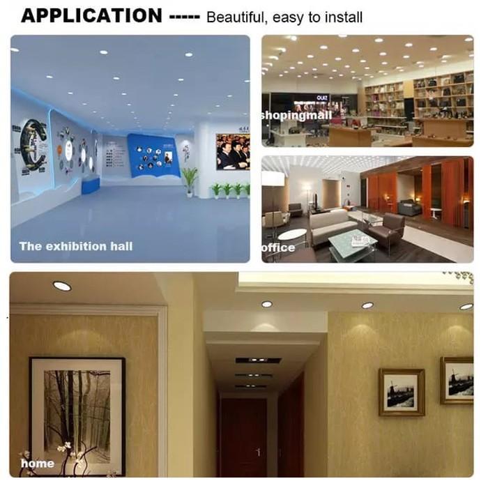 "New" Panel Led Outbow Lampu Downlight Led Panel Kotak