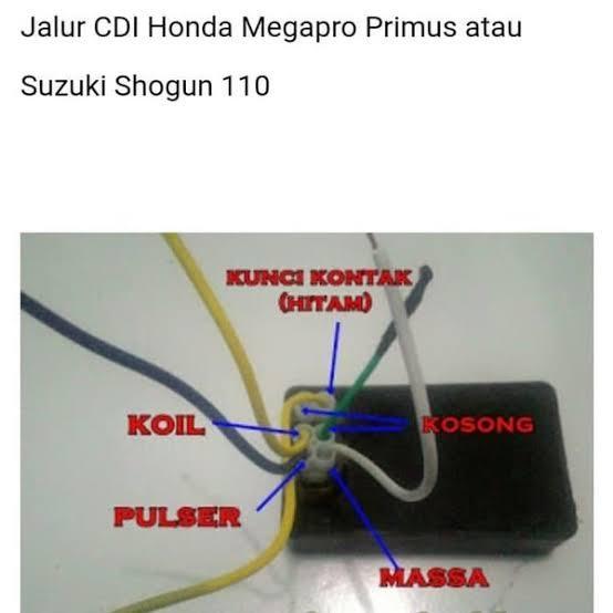 CDI SHOGUN KEBO NO LIMITER PNP MEGAPRO TIGER GL CB UNIVERSAL