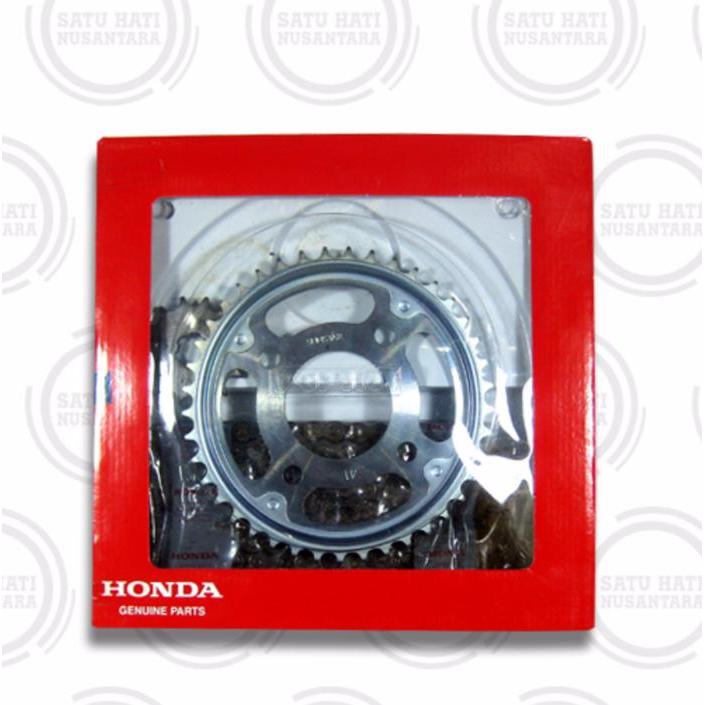 Terbaru Verza - Honda Ori Drive Chain Kit / Gear Set