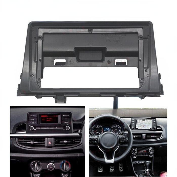 9 INCI INSTALASI RADIO MOBIL DVD GPS MP5 BINGKAI PANEL FASIA PLASTIK