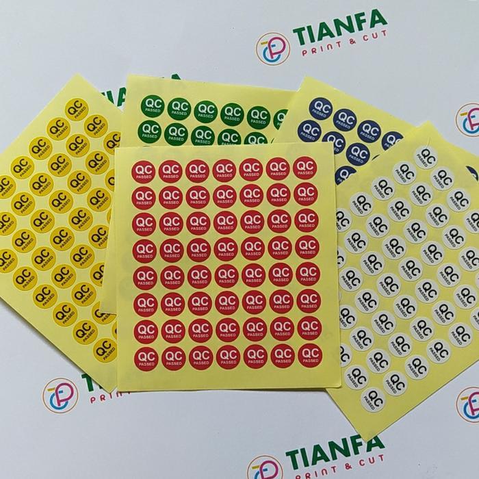 STIKER QC PASSED