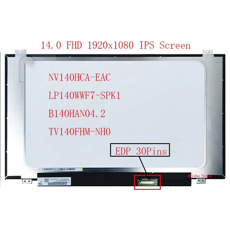 14.0" Inch IPS 1920*1080 FHD Laptop LCD Screen for Lenovo T420 T430 T440 T440p laptop lcd