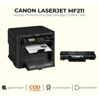 Printer second LaserJet Canon MF-211 MF211 MF 211 Multifungsi Print Scan Fotocopy bagus termurah