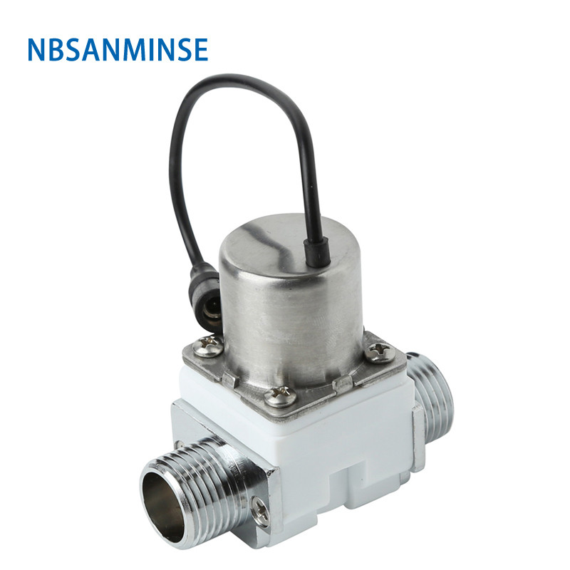 Sm208B2 G1/2 Pulse Solenoid Valve Dc4.5V ~ 6.5V Positive Pulse Open Induction Sanitary Ware Bathroom
