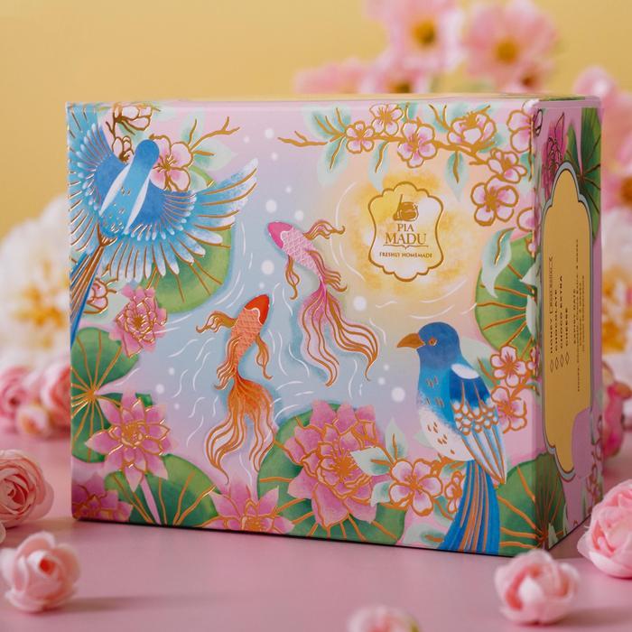 Pia Madu Chinese New Year Hamper - Fortune Box (Isi 10 pcs Pia)