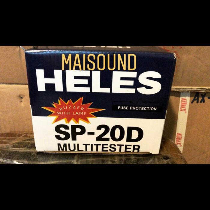 Multitester Heles Sp-20D Fuse Protection Buzzer With Lamp Sp20D