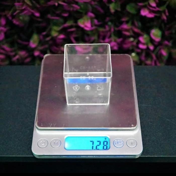 25 CUP PUDING CH 85 CUP JELLY KOTAK TANPA TUTUP CUP CH85 KUBUS