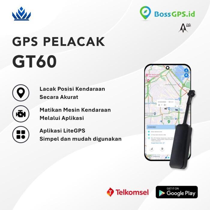 GPS Pelacakan GT60 (Motor)