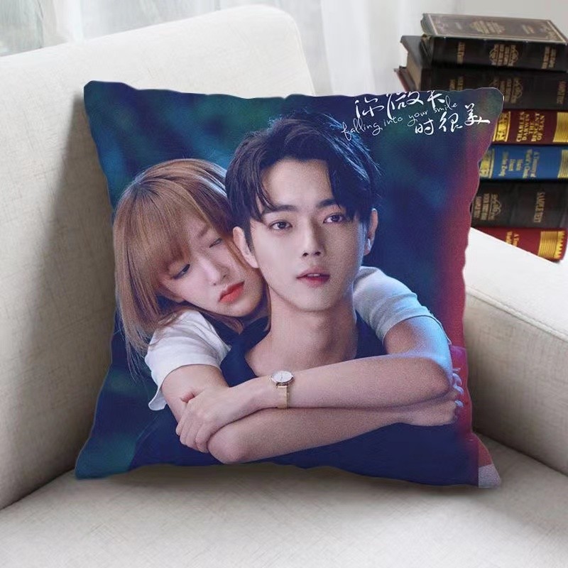 Xu Kai Cheng Xiao HD Poster Double-sided Printed Pillowcase TV Falling Into Your Smile Drama Stills
