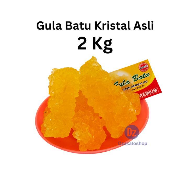 Gula Batu Krisal Kuning Asli 1kg