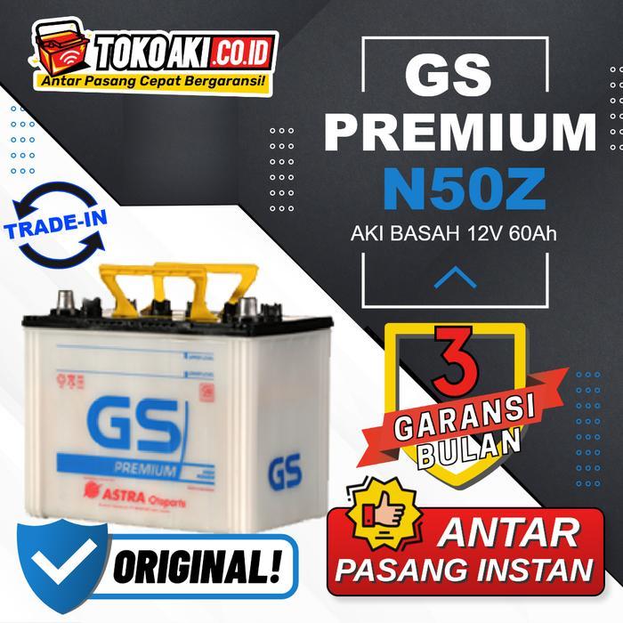 GS ASTRA PREMIUM N50Z - 60AH
