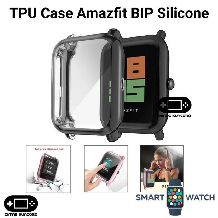 Stok Baru TPU Case Amazfit BIP Silicone Silicon U Youth Casing Protector