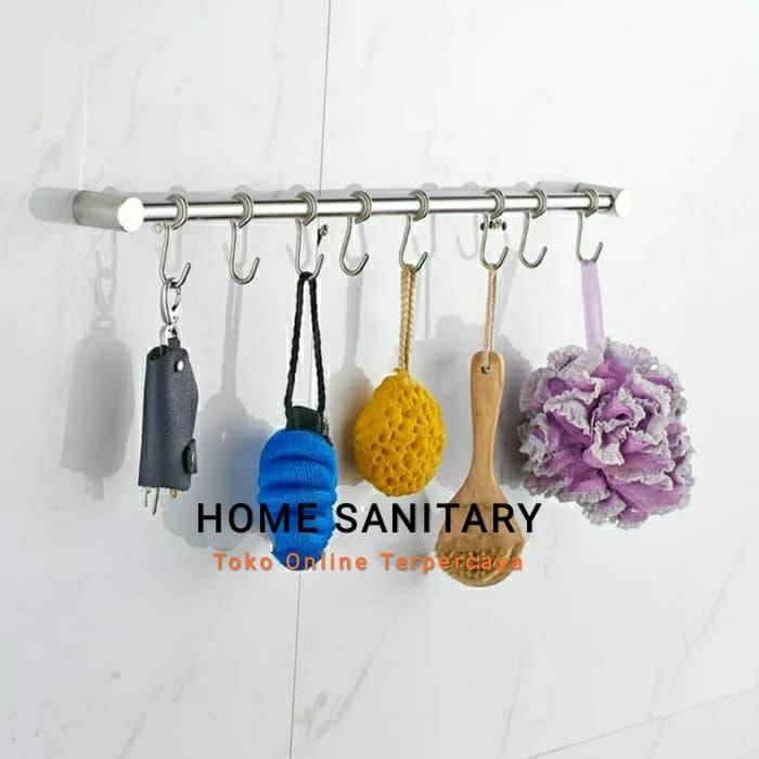 Stok Baru Kapstok Serbaguna/Gantungan Dapur/Kapstok Kamar Mandi