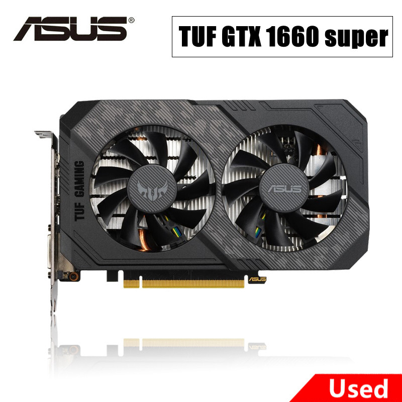 TUF GTX 1660 super 6GB GAMING Video Cards GPU Graphic Card GTX 1660S 6G