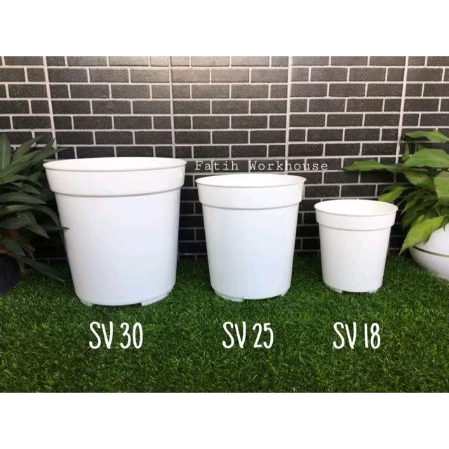 Pot plastik SV - pot bunga tinggi - pot plastik tinggi