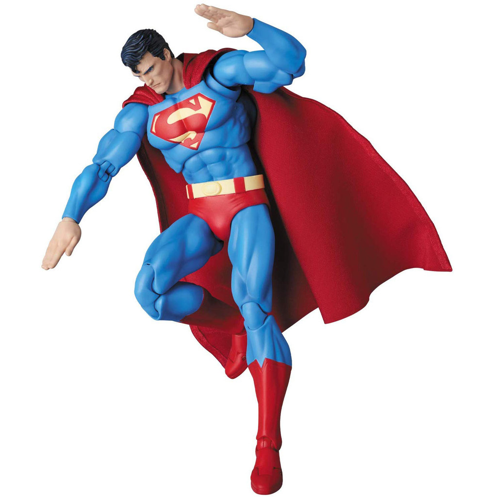 CT Toys 1/12 Hush Superman Action Figure Mafex 117 Cloth Made Figures Suit Collection Statue Movable