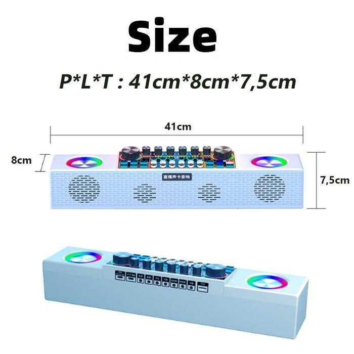 Live Soundcard Sound Card Sy6 Live Audio Mixer Broadcast Recording
