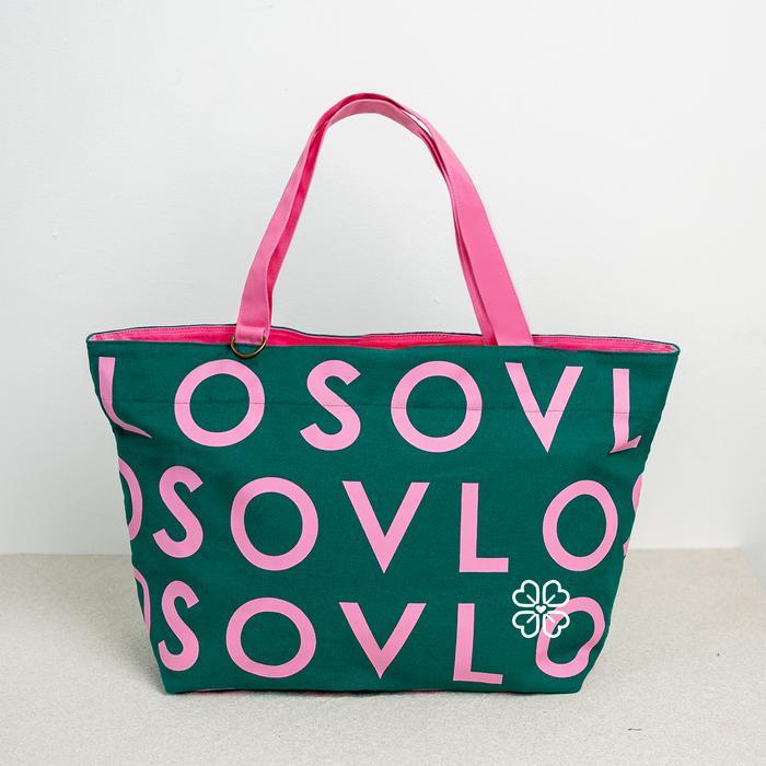 Thebags.Id - Sovlo Daily Tote Bag Zipper - Tas Kerja Wanita - Tote Bag Kuliah, Kerja,