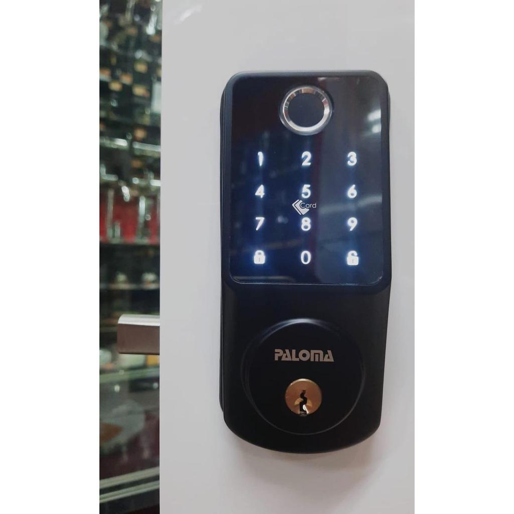 Smart lock door PALOMA DLP 4121 BLACK digital lock dead bolt pintu