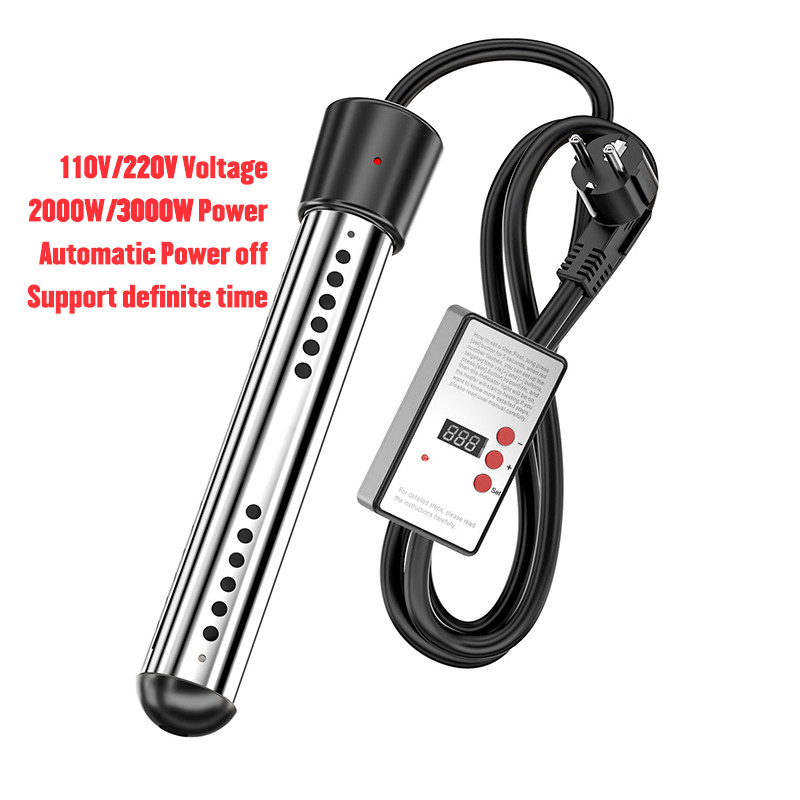 110V 220V Pemanas Listrik Ketel Air Elemen Pemanas Suspensi Air Celup Pemanas Kamar Mandi Kolam Rena