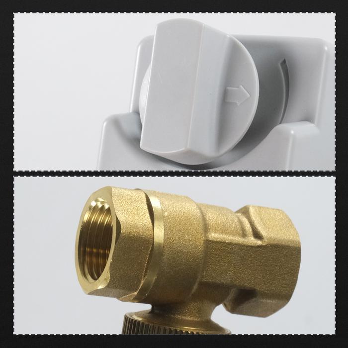 Brass Motorized Valve Electric Actuator 2 Way DN15 BV2012-32 Hitam