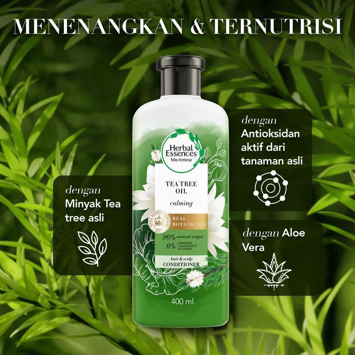 Herbal Essences Tea Tree Oil 400ml - Sampo + Conditioner Perawatan Rambut