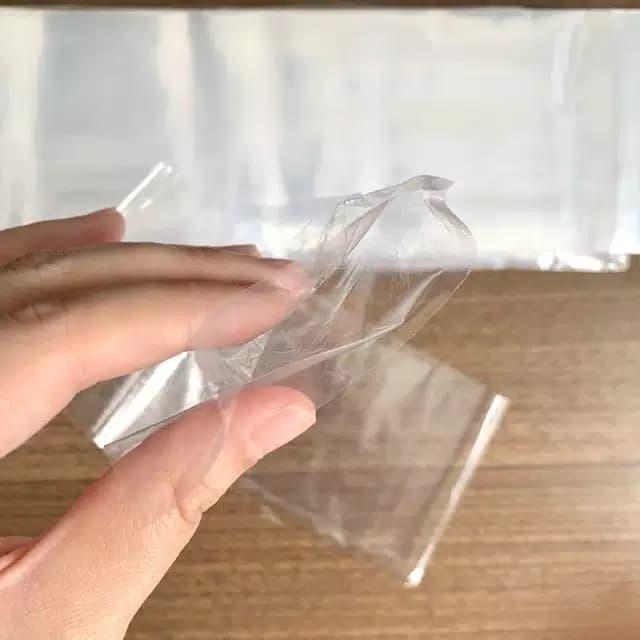 Stok Baru Plastik pp roll / plastik bening panjang 500g