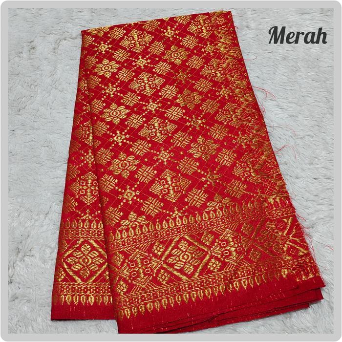 s7 Songket Mesin Semipalembang, Bahan Songket , Kain Songket