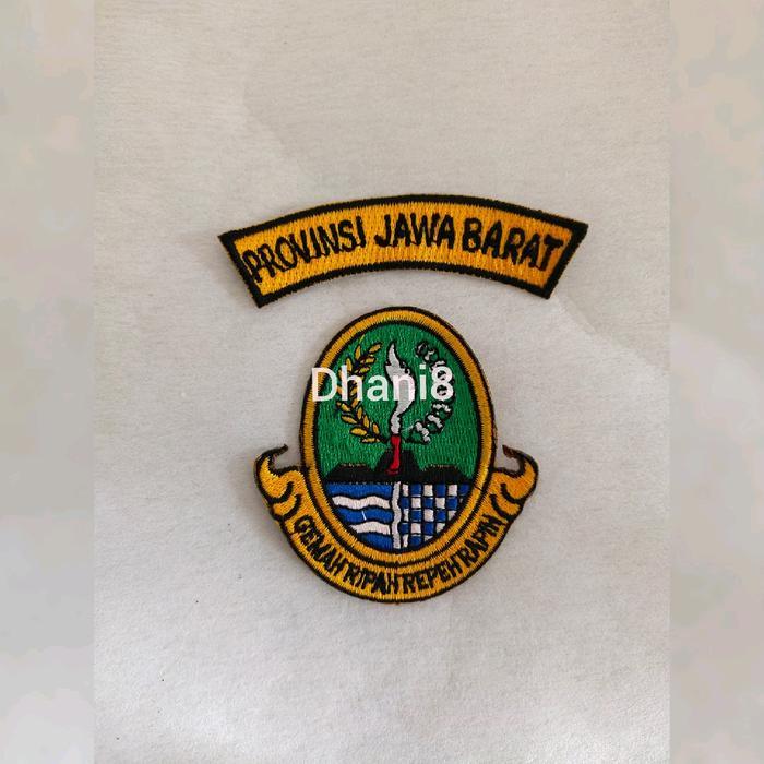 ATRIBUT BORDIR PNS PROVINSI JAWA BARAT SATUAN