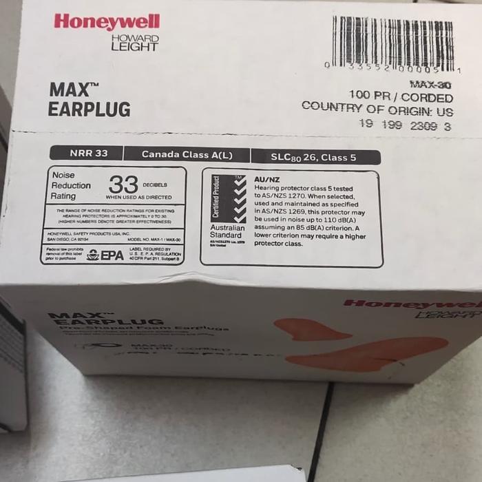 EAR PLUG MAX ISI 100 PCS