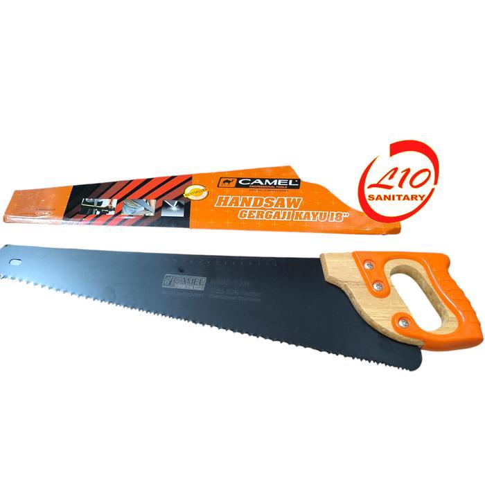 "New" CAMEL gergaji kayu orange camel 18"/pemotong kayu camel / gergaji siap pakai
