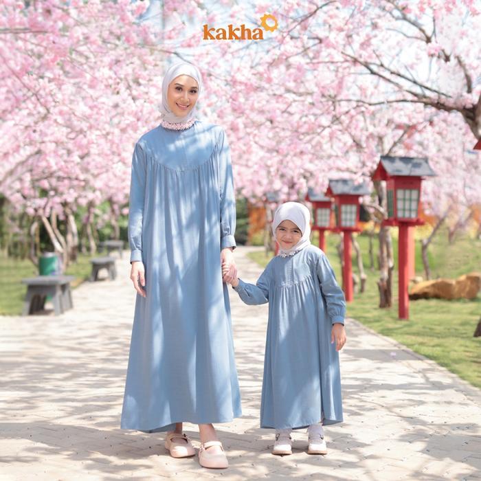 Kakha - Sarimbit Keluarga Nara / Baju couple keluarga / Sarimbit Keluarga / Baju muslim couple Gamis