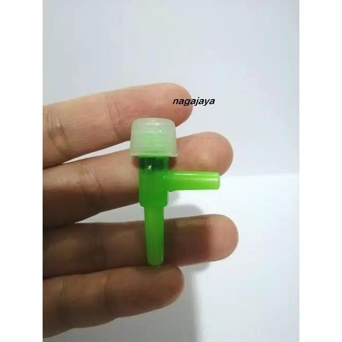kran atau keran selang 1 lubang 10 pcs aerator aquarium kran selang aquarium
