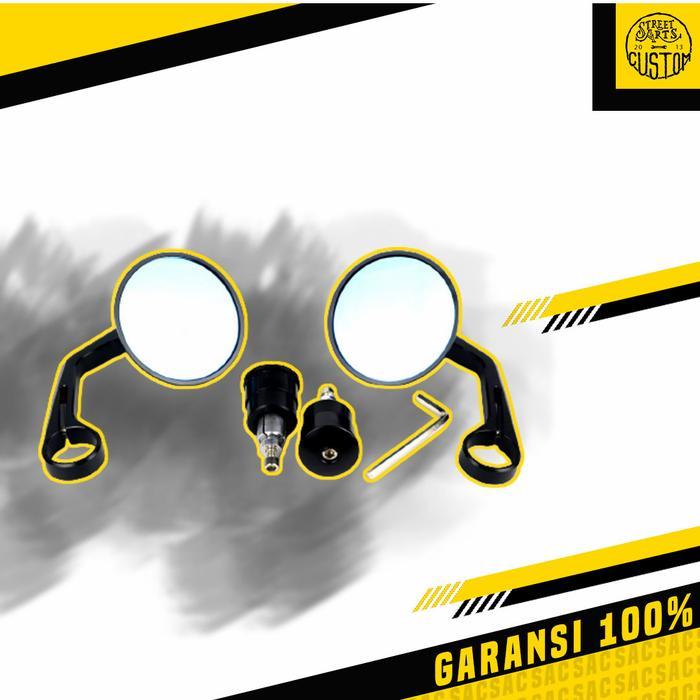 SIAPKIRIM Spion / Spion Bar end / Custom / W175 / XSR 155 / Spion Custom CNC READY STOCK