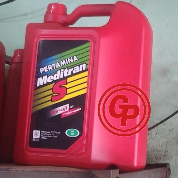 Oli Mesin Diesel Meditran SAE40 10 Liter