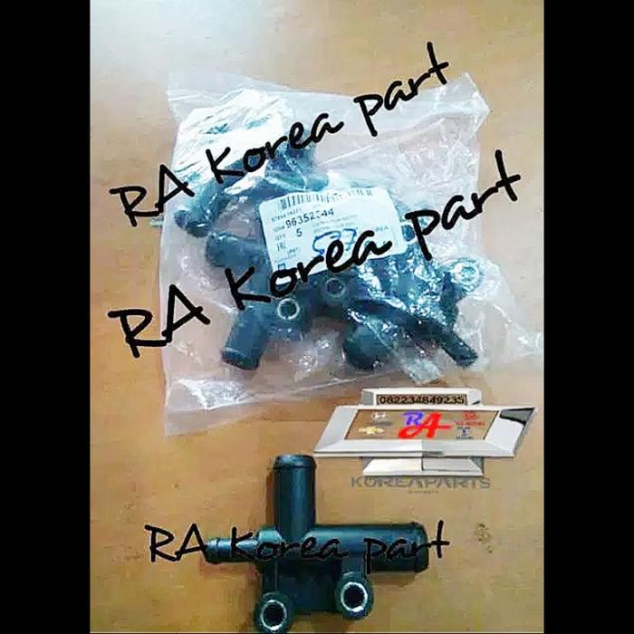 Pipa Konektor Bypass Radiator Water Pump Pendek Aveo Kalos Lova