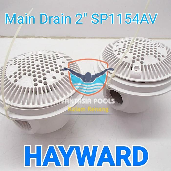 Main Drain Hayward 2" SP1154AV Main Drain Kolam Renang Berkualitas