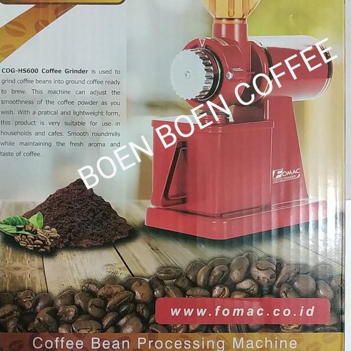 GRINDER KOPI / COFFEE GRINDER HS-600 FOMAC + BONUS