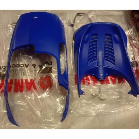 Cover Lower Dek Kolong Dek Paru Sirip Hiu Mio Sporty Mio Smile Biru Herah Hitam Putih Abu Original