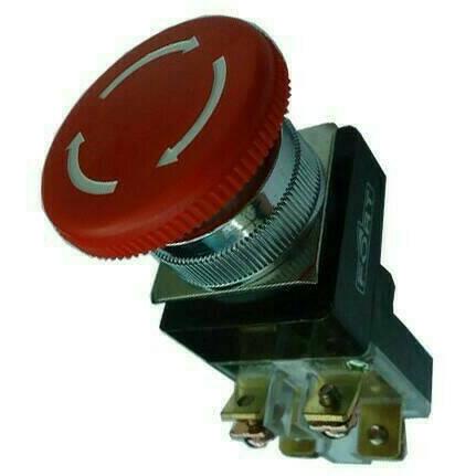 Emergency Push Button 25Mm/Emergency Push Button 1No1Nc Terbaik