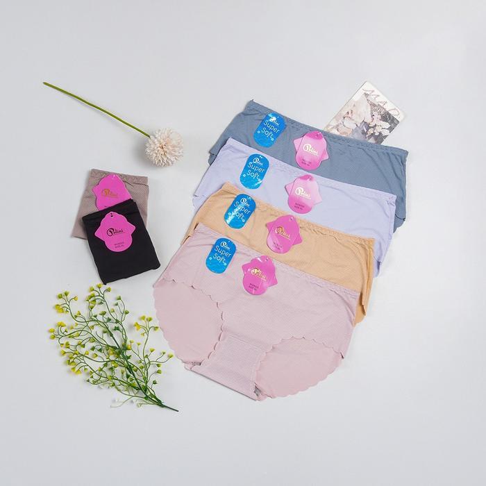 Sorella - Celana Dalam Seamless Cd Wanita Supersoft Berpori Anti Nyeplak High Quality 6325