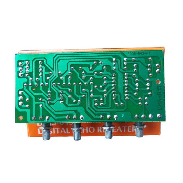 DMS 615 DIGITAL ECHO KARAOKE 2 MIC 12V DC NOL REFEAT GEMA ORI PLATINUM